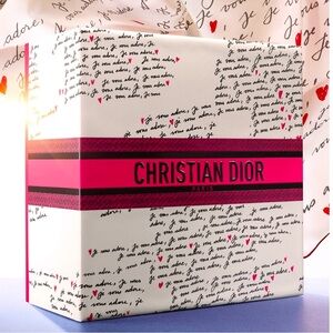 Dior Valentine Day Empty Square Gift Box New Authentic